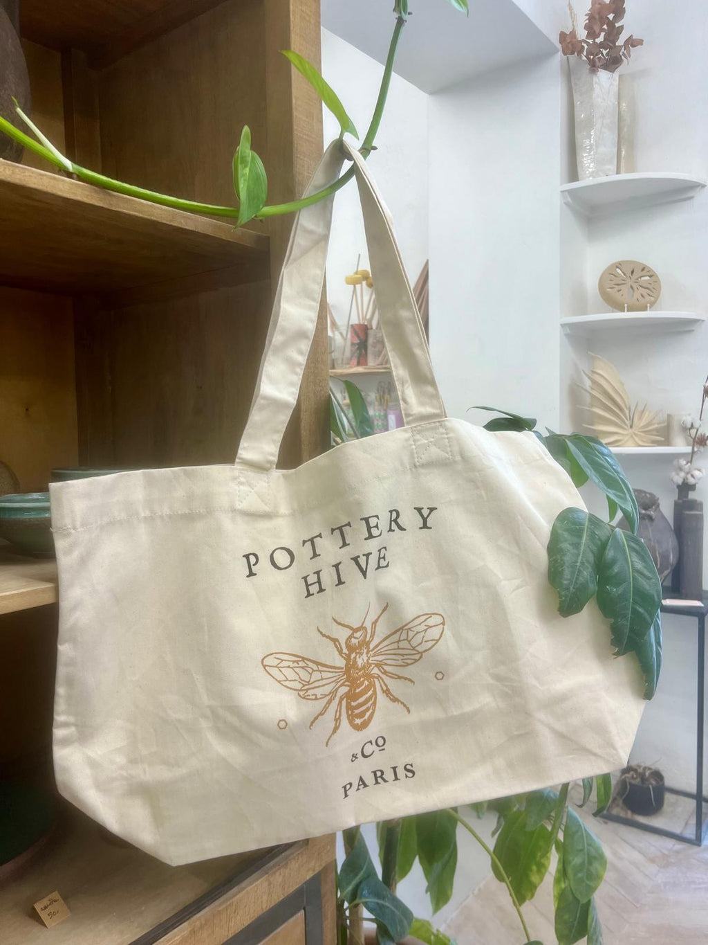 Grand tote bag - Coton bio