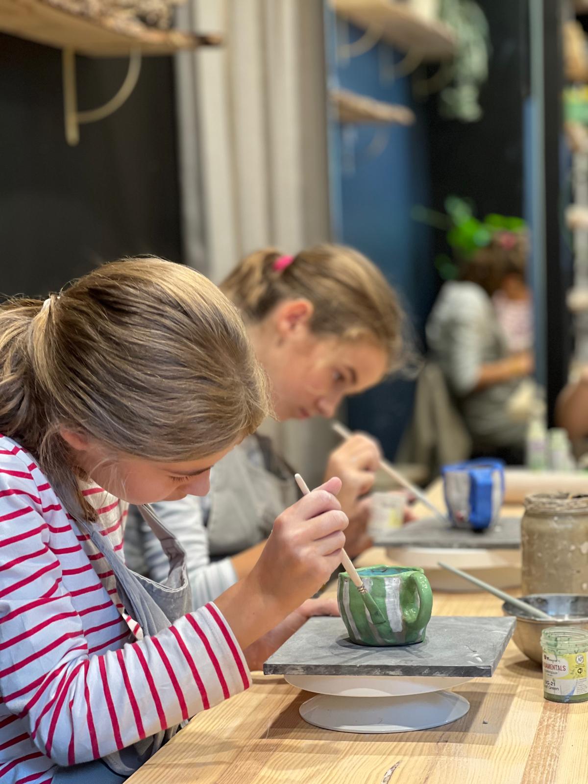 Pottery class for kids - Wednesday afternoon