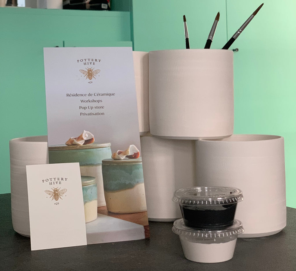 Kit de décor à la maison (avec un pot) - Pottery Hive & Co - KITS pour la Maison- 30.00- Pottery Hive & Co
